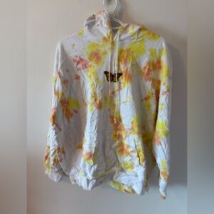 BRANDY MELVILLE TIE- DYE BUTTERFLY HOODIE OVERSIZED